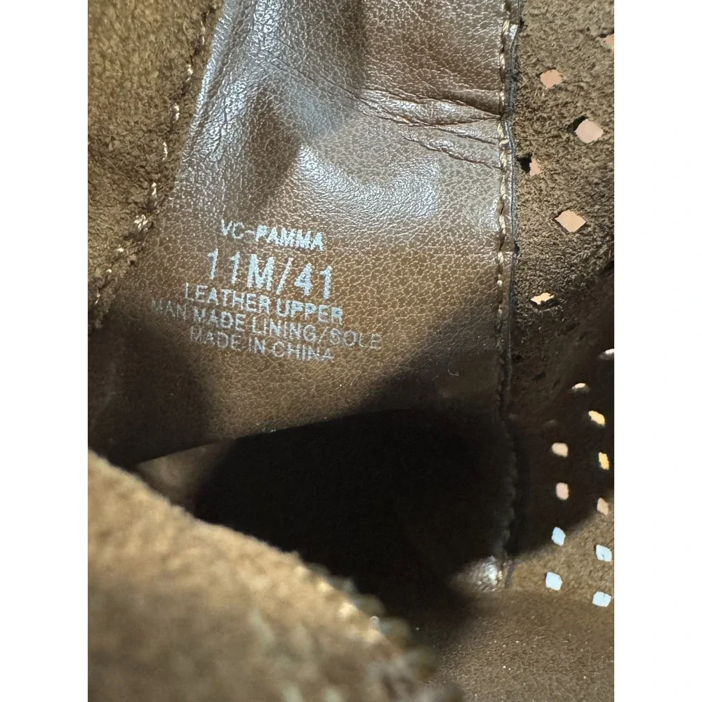 Vince Camuto‎ Suede Ankle Boots 11M/41 Brown NIB China
